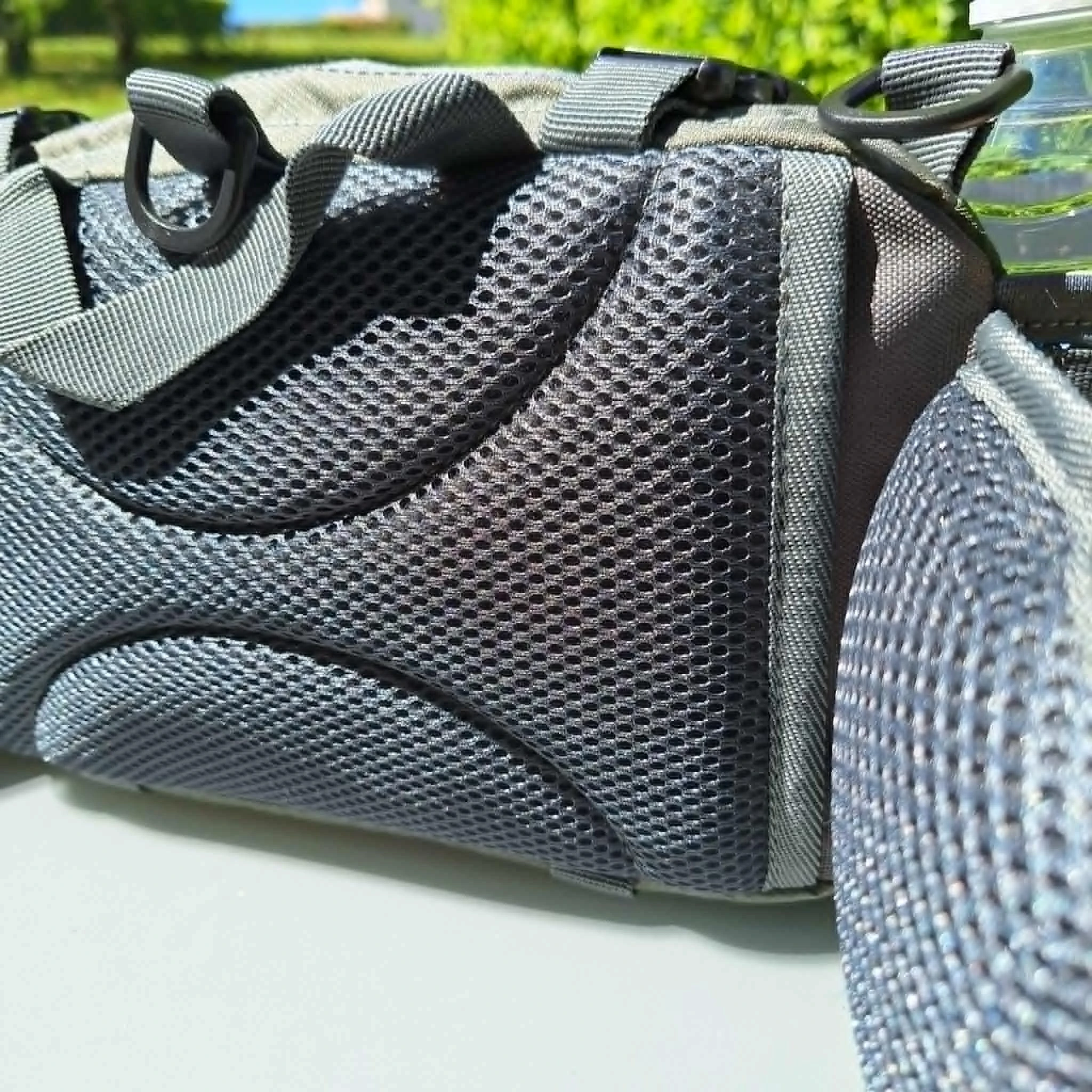 Mochila Outdoor Rando Confort Plus — costas acolchoadas, vários bolsos, verde escuro – photo 20